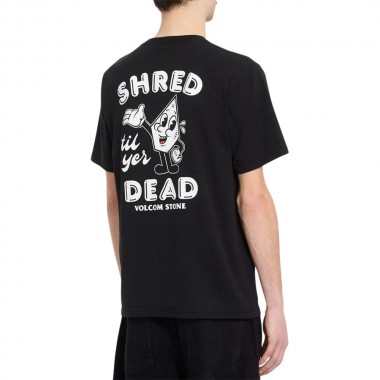 VOLCOM MISTE STONE T-SHIRT BLACK