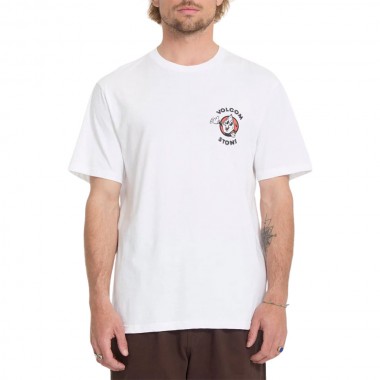 VOLCOM MISTE STONE T-SHIRT WHITE