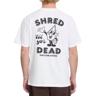 VOLCOM MISTE STONE T-SHIRT WHITE