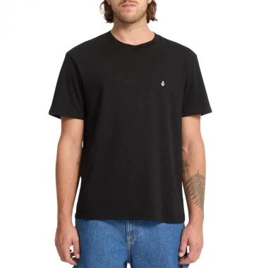 VOLCOM STONE BLANKS T-SHIRT BLACK