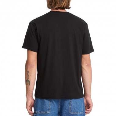 VOLCOM STONE BLANKS T-SHIRT BLACK