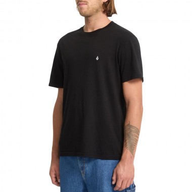 VOLCOM STONE BLANKS T-SHIRT BLACK