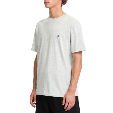 VOLCOM STONE BLANKS T-SHIRT HEATHER GREY