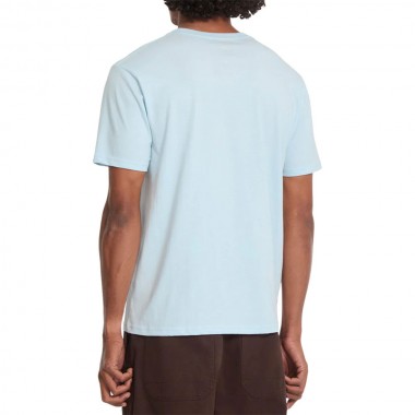 VOLCOM STONE BLANKS T-SHIRT LIGHT BLUE ACID