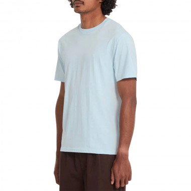 VOLCOM STONE BLANKS T-SHIRT LIGHT BLUE ACID