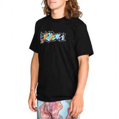 VOLCOM STAR SHIELDS EXP T-SHIRT BLACK