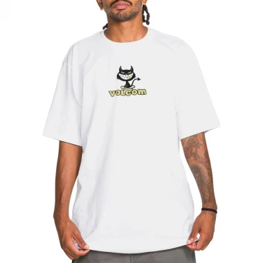 VOLCOM DEVILISH T-SHIRT WHITE