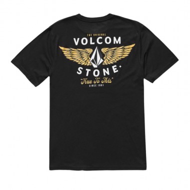 VOLCOM HI FLYER T-SHIRT BLACK