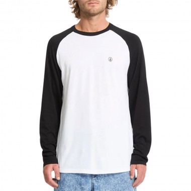 VOLCOM PEN LS T-SHIRT BLACK