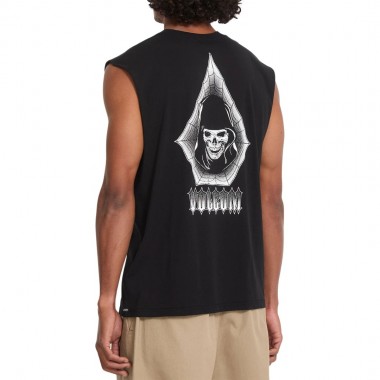 VOLCOM GAMMA DOOM TANK TOP BLACK