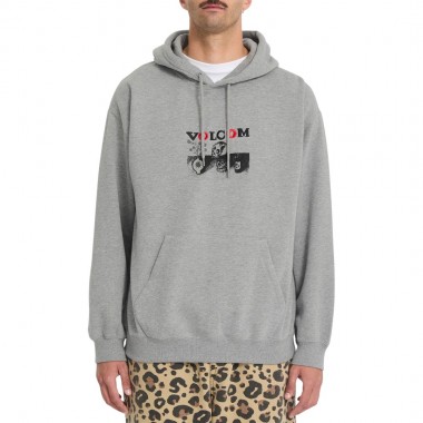 VOLCOM SETH CONBOY HOODIE HEATHER GREY