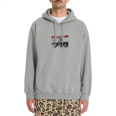 VOLCOM SETH CONBOY HOODIE HEATHER GREY