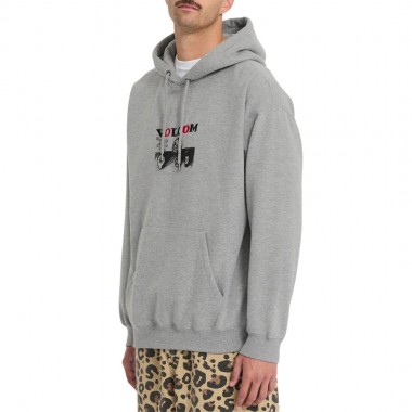 VOLCOM SETH CONBOY HOODIE HEATHER GREY