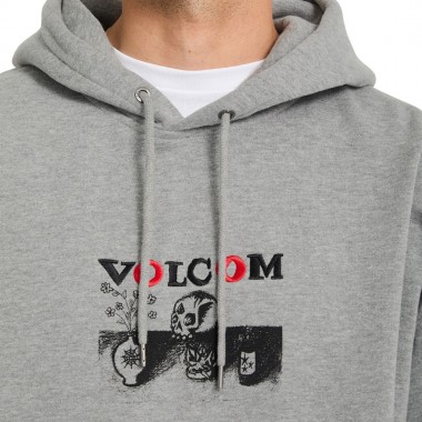 VOLCOM SETH CONBOY HOODIE HEATHER GREY