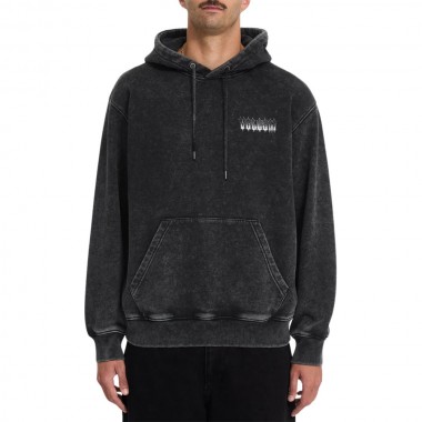 VOLCOM NODER HOODIE LIGHT ACID BLACK