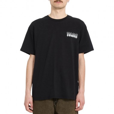 VOLCOM GAMMA DOOM T-SHIRT BLACK