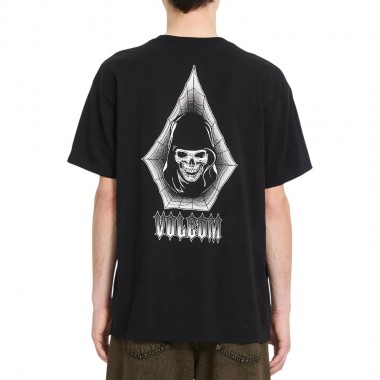 VOLCOM GAMMA DOOM T-SHIRT BLACK