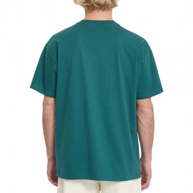 VOLCOM CHARMED BRAINS T-SHIRT RIFLE GREEN