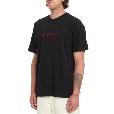 VOLCOM SETH CONBOY T-SHIRT BLACK