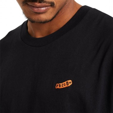 VOLCOM PISTOL STONE T-SHIRT BLACK