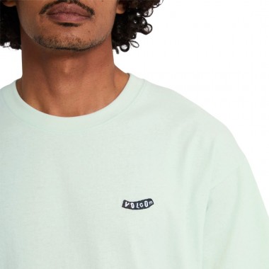 VOLCOM PISTOL STONE T-SHIRT PALE AQUA