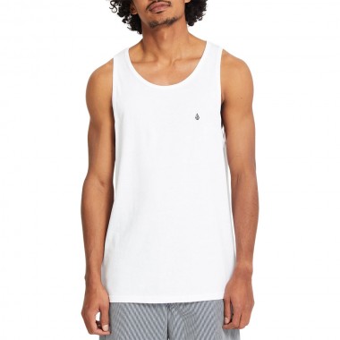VOLCOM STONE BLANKS TANK TOP WHITE