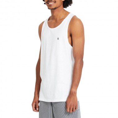 VOLCOM STONE BLANKS TANK TOP WHITE