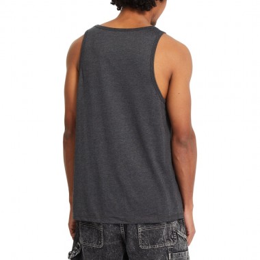 VOLCOM PISTOL STONE TANK TOP HEATHER BLACK