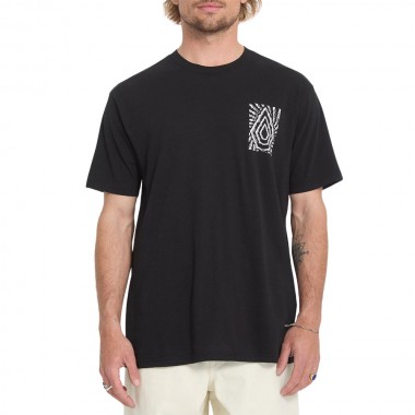 VOLCOM RADIATON T-SHIRT BLACK