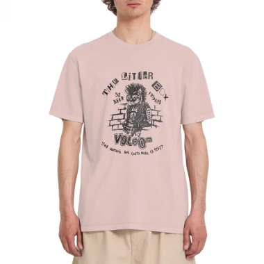 VOLCOM PUNKAT T-SHIRT BARK BROWN