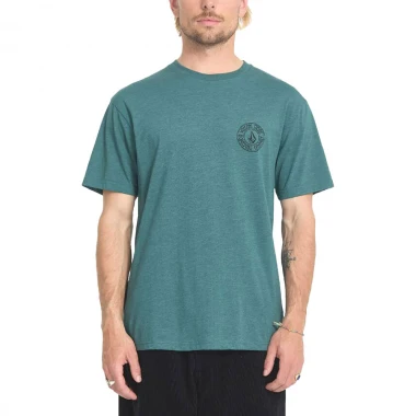 VOLCOM DRAIN YOU T-SHIRT RIFLE GREEN