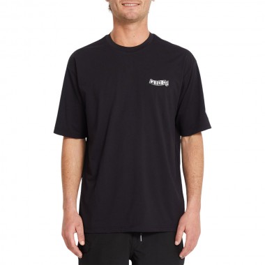 VOLCOM PISTOL SURF RASHGUARD BLACK