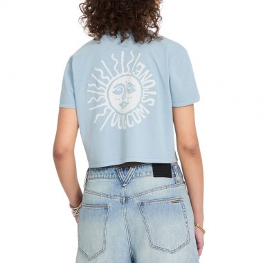 VOLCOM POCKET DIAL W T-SHIRT CALI BLUE