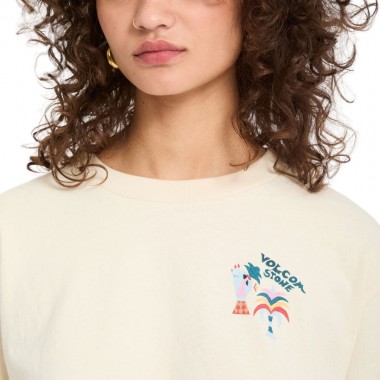 VOLCOM BRUNO LUCAS W T-SHIRT VINTAGE WHITE