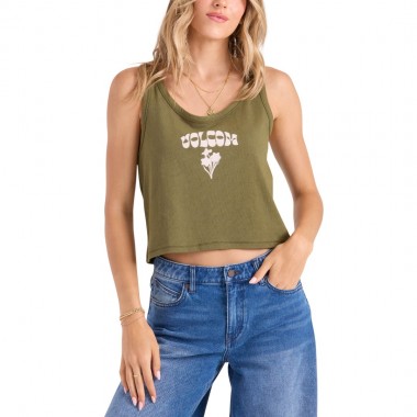 VOLCOM 91 W TANK TOP BAYLEAF
