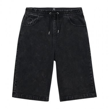 VOLCOM FREAZY LOOSE DENIM ELAST.WAIST K SHORTS BLACKITY BLACK