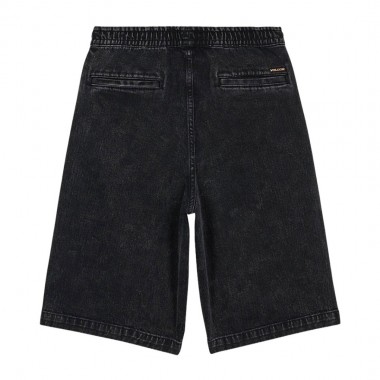 VOLCOM FREAZY LOOSE DENIM ELAST.WAIST K SHORTS BLACKITY BLACK