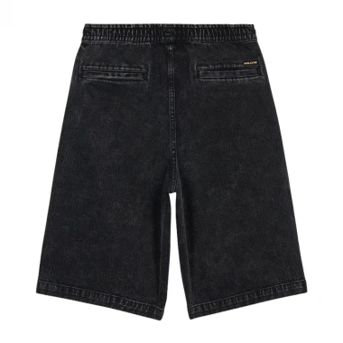 VOLCOM FREAZY LOOSE DENIM ELAST.WAIST K SHORTS BLACKITY BLACK