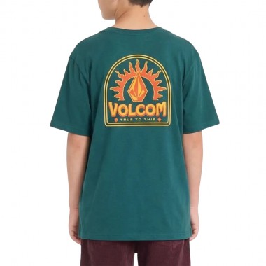 VOLCOM SOLSTICE K T-SHIRT RIFLE GREEN