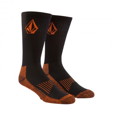 VOLCOM WORKWEAR SOCKS 3PK BLACK