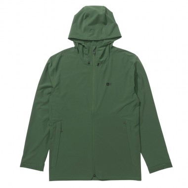 SALTY CREW CONTOUR WINDBREAKER SHELL JACKET MYRTLE