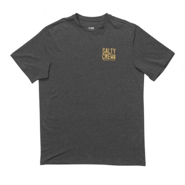 SALTY CREW TRIED AND TRUE SS SUNSHIRT CHARCOAL HEATHER