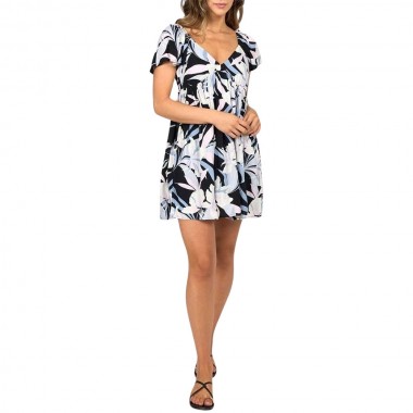 SALTY CREW DREAMLAND SS DRESS BLACK