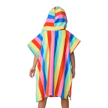RIP CURL MIXED SNAP K HOODED PONCHO MULTICO