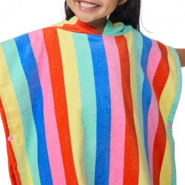 RIP CURL MIXED SNAP K HOODED PONCHO MULTICO