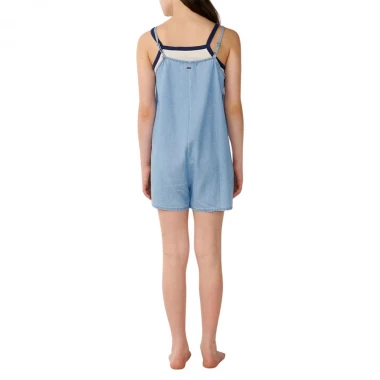RIP CURL SUNSHINE SQUAD K ROMPER WASHED BLUE
