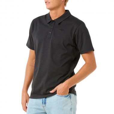 RIP CURL EASY AS POLO BLACK