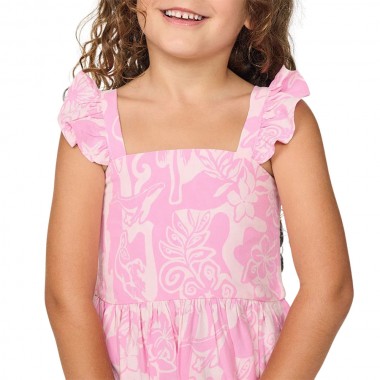 RIP CURL SURF MAGIC WOVEN K DRESS BEGONIA PINK