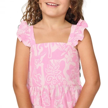 RIP CURL SURF MAGIC WOVEN K DRESS BEGONIA PINK