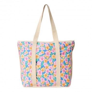 RIP CURL MIXED CANVAS 31L TOTE BAG CORNFLOWER BLUE